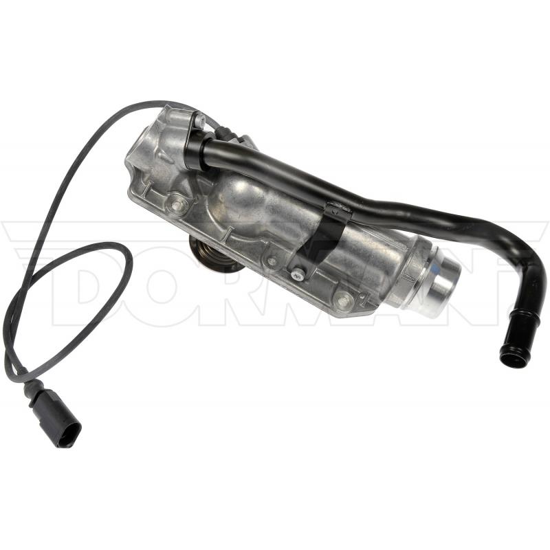 2005 Volkswagen Phaeton Engine Coolant Thermostat Housing Assembly Dorman 9025869 image 2 of 4