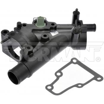 2005 Peugeot 307 Engine Coolant Thermostat Housing Dorman 9026007 image 3 of 4