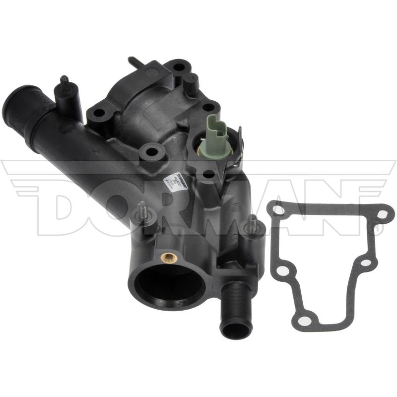 2006 Peugeot 307 Engine Coolant Thermostat Housing Dorman 9026007 image 2 of 4