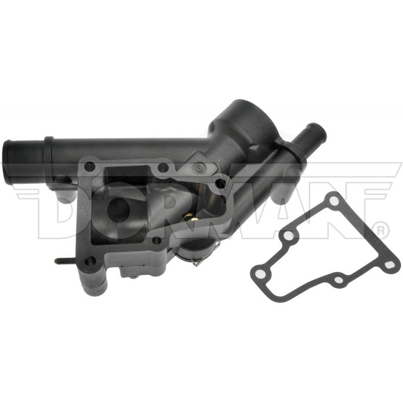 2006 Peugeot 307 Engine Coolant Thermostat Housing Dorman 9026007 image 4 of 4
