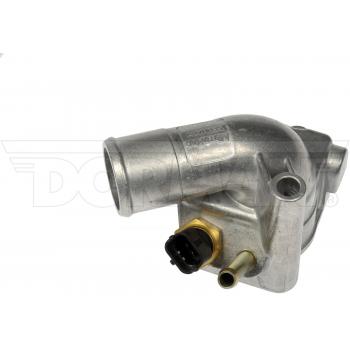 2009 Saab 9-3 Engine Coolant Thermostat Housing Assembly Dorman 9026011 image 2 of 4