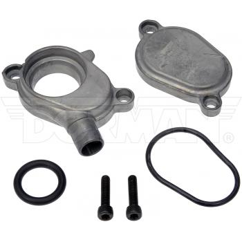2005 Ford E-350 Club Wagon Engine Oil Cooler Coolant Water Outlet Dorman 904538 image 4 of 4