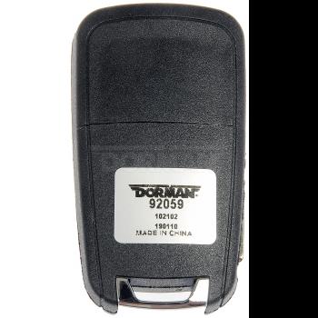 2012 Chevrolet Equinox Keyless Remote Case Dorman 92059 image 2 of 4