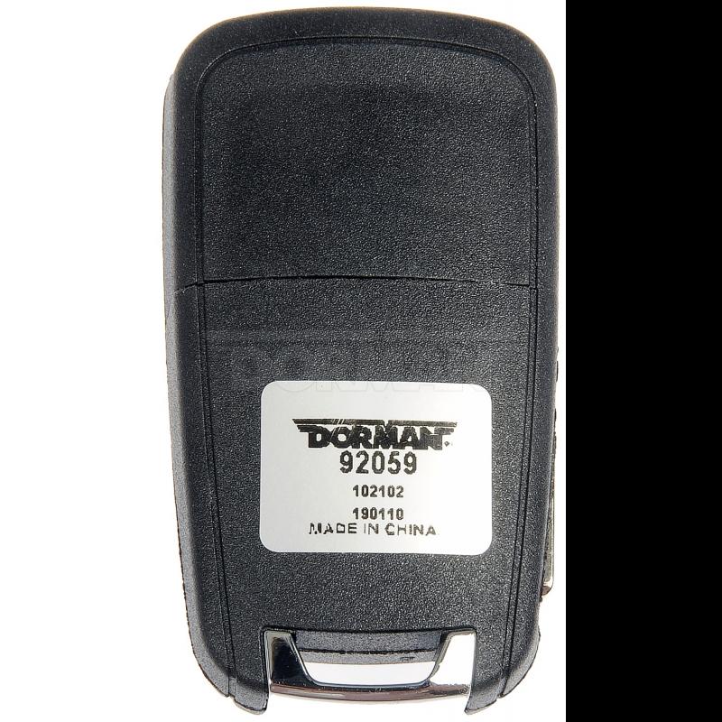 2012 Chevrolet Equinox Keyless Remote Case Dorman 92059 image 2 of 4