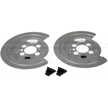 2009 Chrysler Aspen Brake Backing Plate Rear Dorman 924685 image 3 of 4