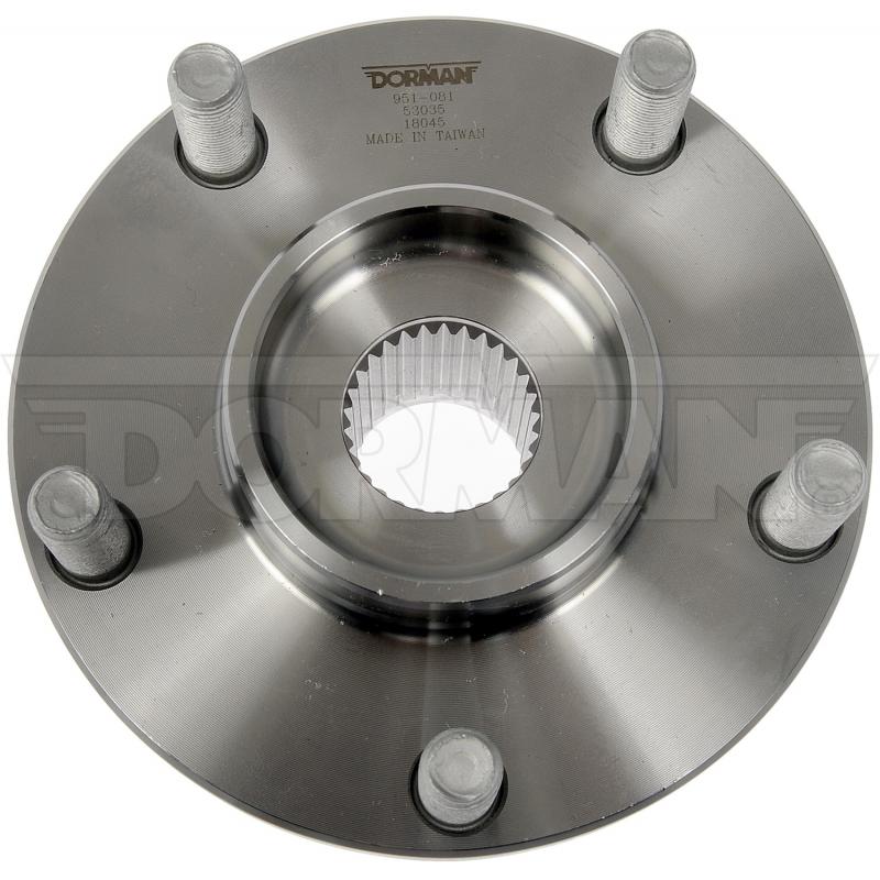 2004 Nissan Altima Wheel Bearing and Hub Assembly Front Dorman 951081 image 3 of 4