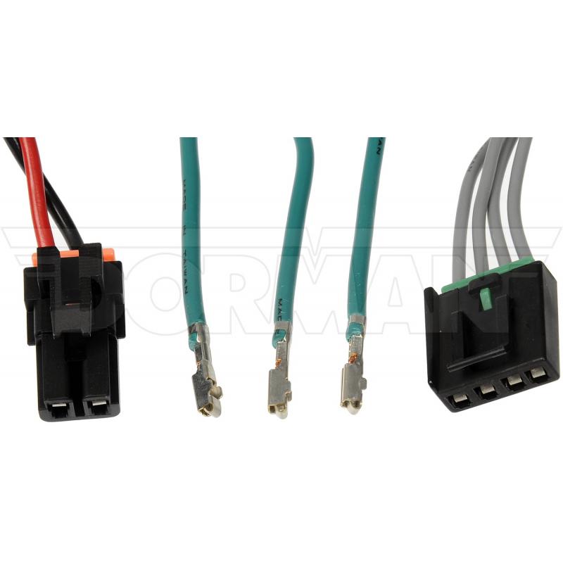 2005 Chevrolet Suburban 1500 HVAC Blower Motor Resistor Kit Rear Dorman 973069 image 4 of 4