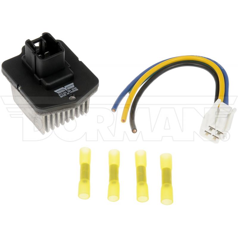 2011 Mitsubishi Outlander Sport HVAC Blower Motor Resistor Kit Dorman 973094 image 3 of 4