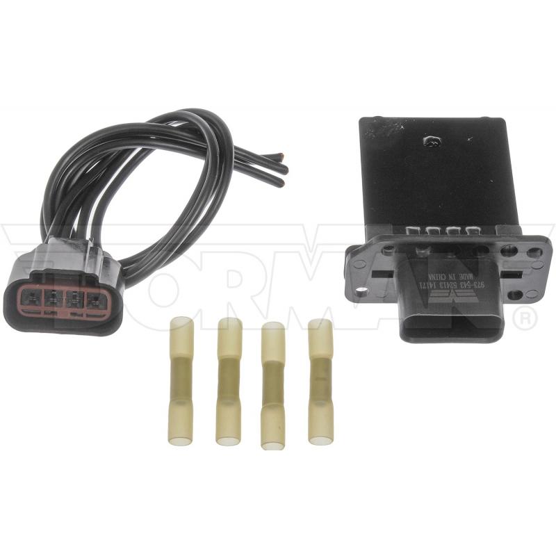 2010 Nissan Xterra HVAC Blower Motor Resistor Kit Front Dorman 973543 image 1 of 3