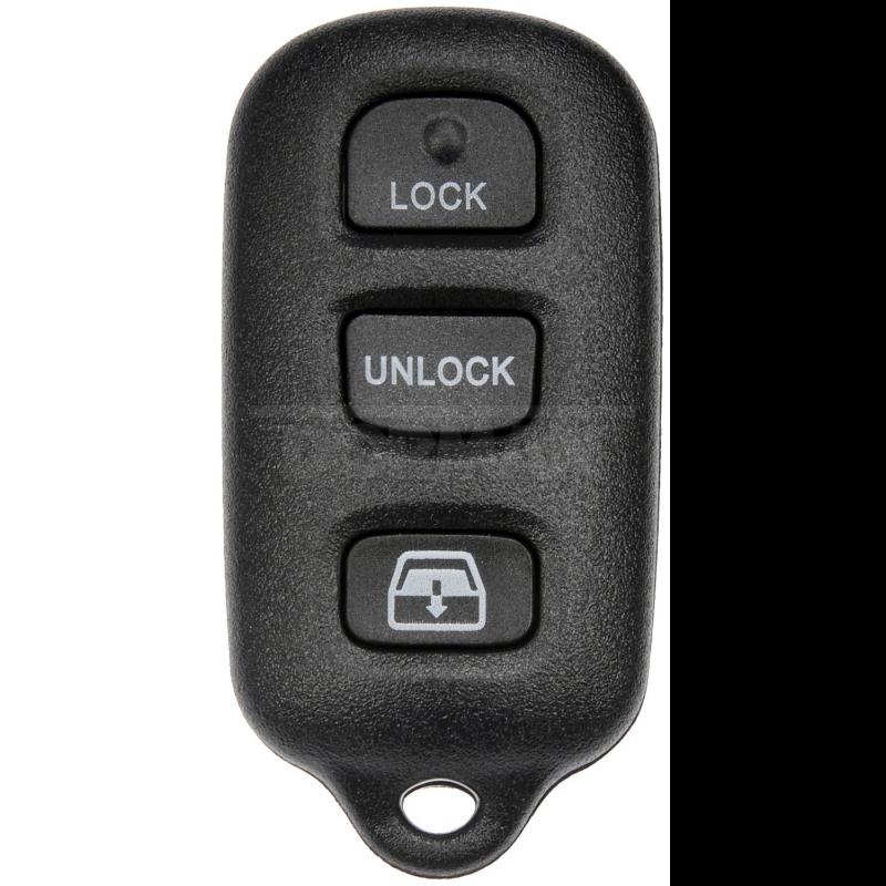 2002 Toyota Sequoia Remote Control Transmitter for Keyless Entry and Alarm System Dorman 99138 image 3 of 3