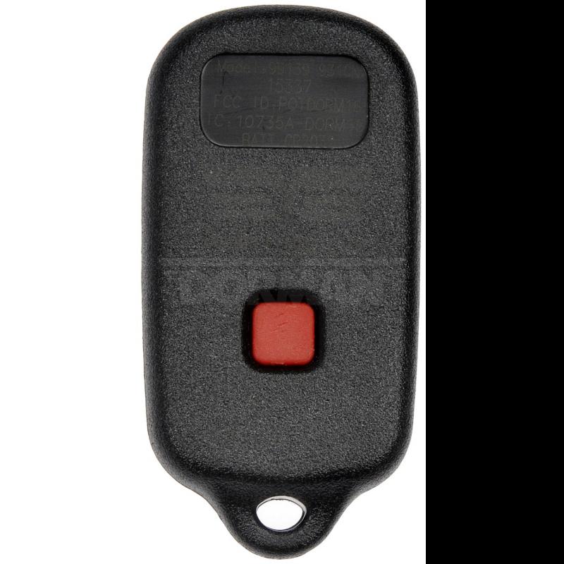 2001 Toyota Sienna Remote Control Transmitter for Keyless Entry and Alarm System