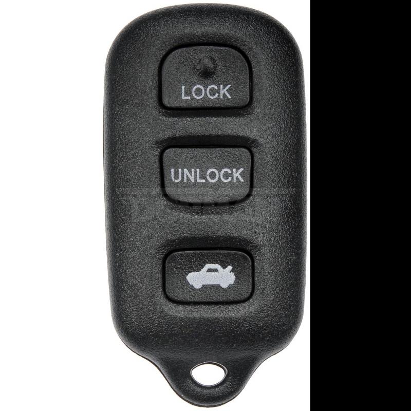 2001 Toyota Solara Remote Control Transmitter for Keyless Entry and Alarm System Dorman 99141 image 2 of 3