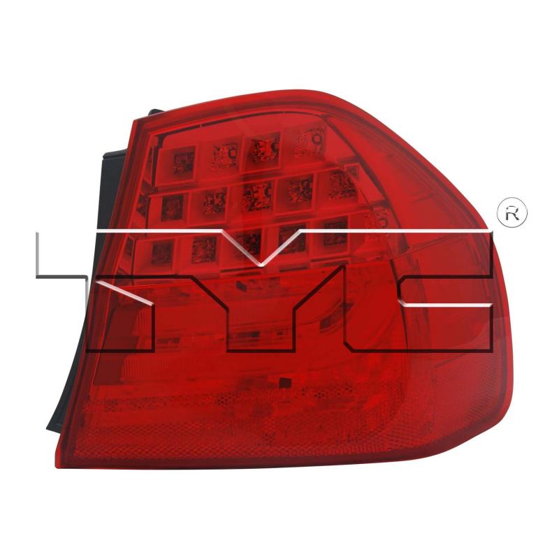 2009 BMW 328i xDrive Tail Light Assembly Right Outer TYC 1111677909 image 2 of 2