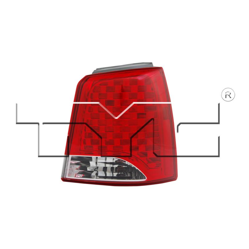 TYC 1111705009 Tail Light Assembly product image 1 of 2