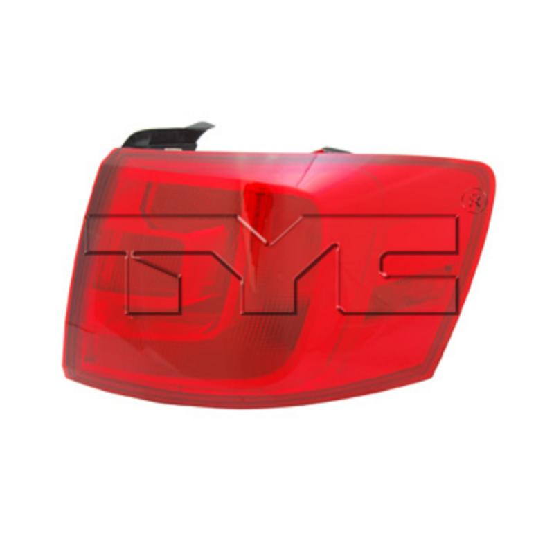 2014 Volkswagen Jetta Tail Light Assembly Right Outer TYC 111186100 image 2 of 2