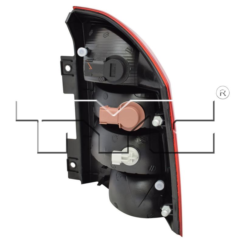 TYC 1112690001 - Tail Light Assembly TYC 1112690001 Tail Light product image 4 of 6