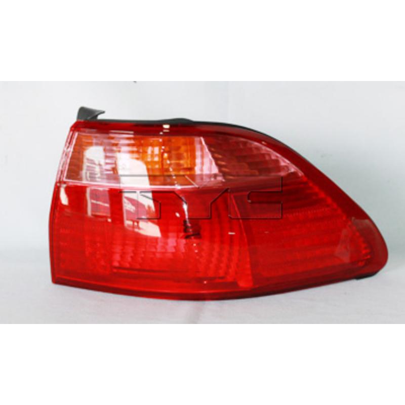 1998 Honda Accord Tail Light Assembly Right Outer TYC 11503901 image 2 of 3