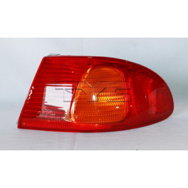 1998 Toyota Corolla Tail Light Assembly Right Outer TYC 11507700 image 2 of 3