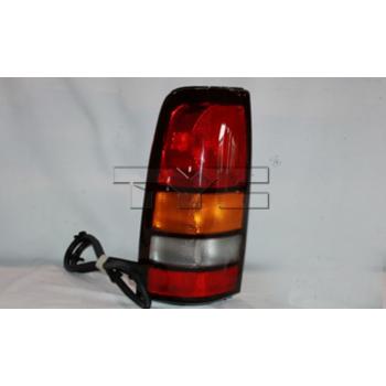 2006 GMC Sierra 2500 HD Tail Light Assembly Left TYC 11518690 image 2 of 4