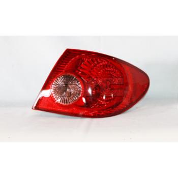 2008 Toyota Corolla Tail Light Assembly Right Outer TYC 11570390 image 1 of 3