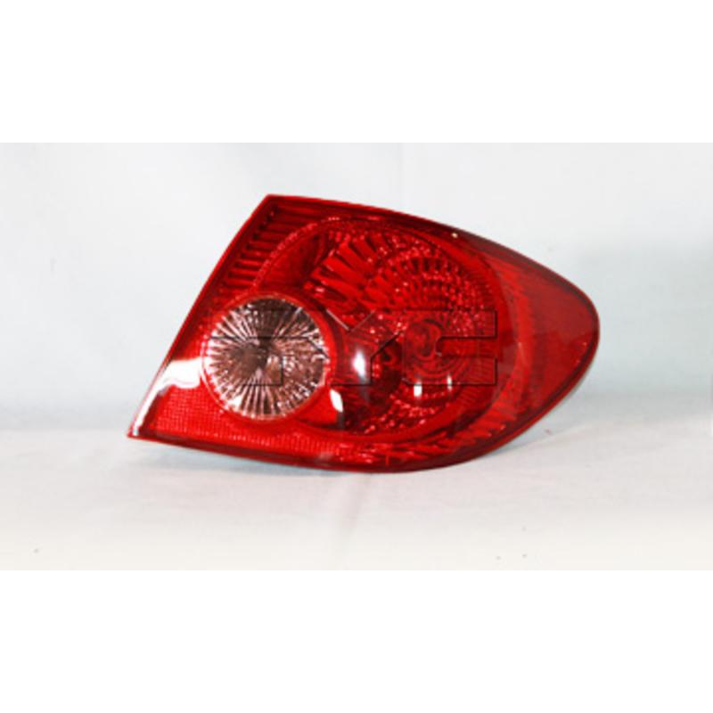 2007 Toyota Corolla Tail Light Assembly Right Outer TYC 11570390 image 1 of 3