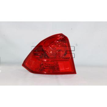 2005 Honda Civic Tail Light Assembly Left Outer TYC 11587801 image 2 of 4