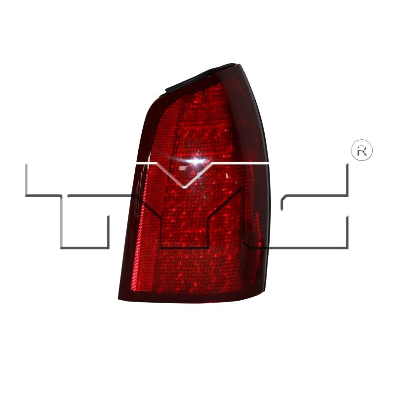 2000 Cadillac DeVille Tail Light Assembly Right TYC 11593900 image 2 of 2