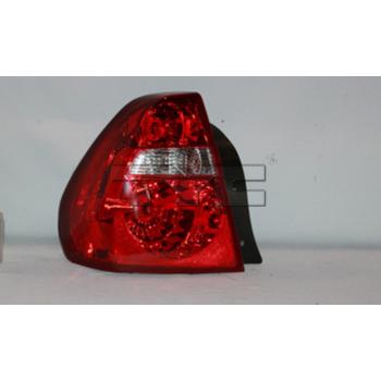 2007 Chevrolet Malibu Tail Light Assembly Left TYC 11600800 image 1 of 2