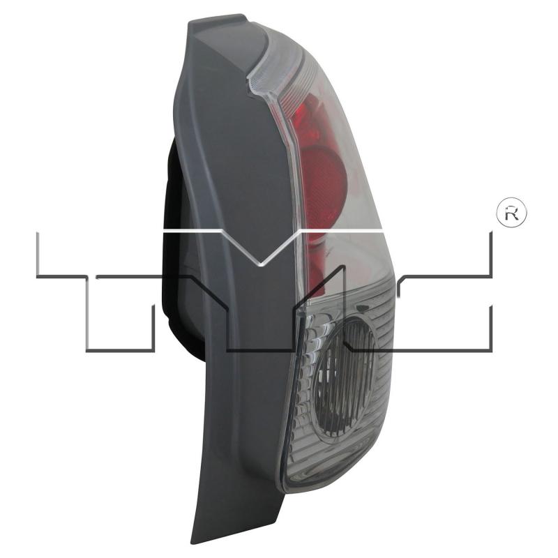 TYC 116075009 - Tail Light Assembly TYC 116075009 Tail Light Assembly product image 2 of 3