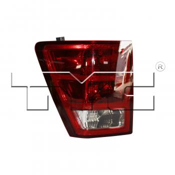 2005 Jeep Grand Cherokee Tail Light Assembly Left TYC 11607800 image 2 of 4