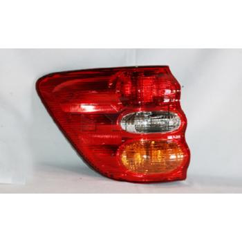 2003 Toyota Sequoia Tail Light Assembly Left Outer TYC 11610400 image 1 of 4