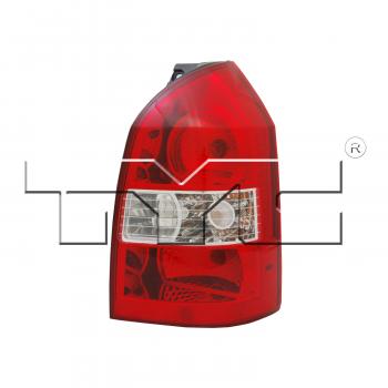 2009 Hyundai Tucson Tail Light Assembly Left TYC 11611200 image 1 of 4