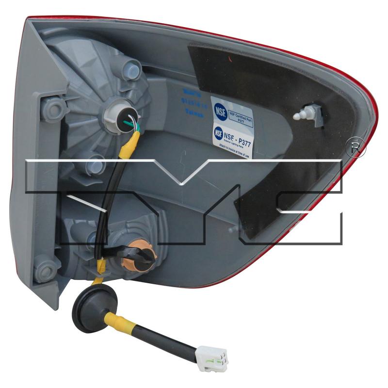 TYC 116114001 - Tail Light Assembly TYC 116114001 Tail Light Assembly product image 2 of 3