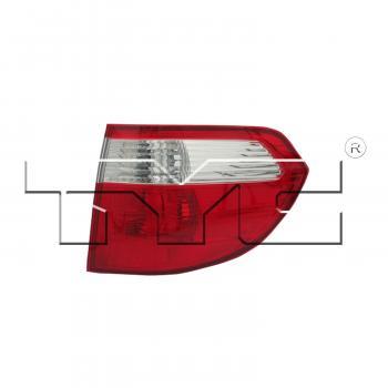 2007 Honda Odyssey Tail Light Assembly Right Outer TYC 11612300 image 2 of 4