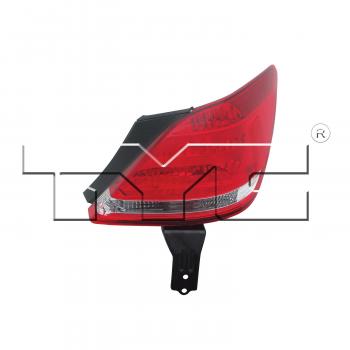 2005 Toyota Avalon Tail Light Assembly Left Outer TYC 11613400 image 2 of 4