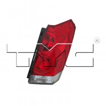 2009 Nissan Quest Tail Light Assembly Right TYC 116151009 image 2 of 4