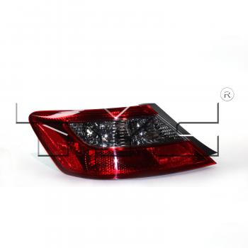 2011 Honda Civic Tail Light Assembly Left TYC 11616891 image 2 of 4