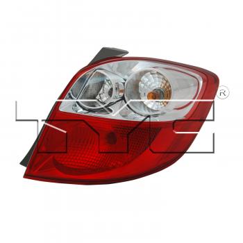 2010 Toyota Matrix Tail Light Assembly Left TYC 11628600 image 2 of 4