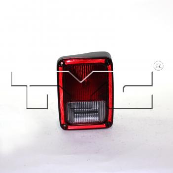 2009 Jeep Wrangler Tail Light Assembly Right TYC 11629900 image 3 of 4