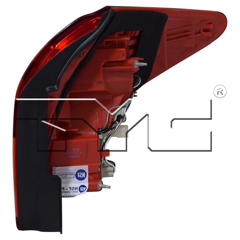 TYC 116308901 - Tail Light Assembly TYC 116308901 Tail Light product image 4 of 6