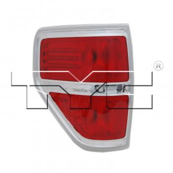2010 Ford F-150 Tail Light Assembly Left TYC 11631601 image 1 of 2