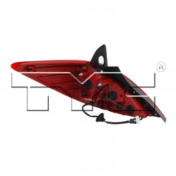 2012 Nissan Versa Tail Light Assembly Right TYC 11632100 image 3 of 4