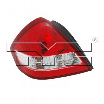 2011 Nissan Versa Tail Light Assembly Right TYC 11632300 image 1 of 3