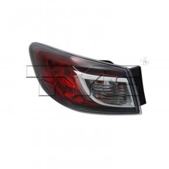 2011 Mazda 3 Tail Light Assembly Left Outer TYC 11634000 image 1 of 4