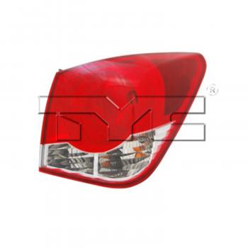 2012 Chevrolet Cruze Tail Light Assembly Right Outer TYC 11635700 image 1 of 4