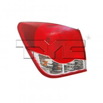 2012 Chevrolet Cruze Tail Light Assembly Left Outer TYC 11635800 image 1 of 4