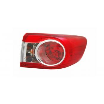 2012 Toyota Corolla Tail Light Assembly Right Outer TYC 11636300 image 3 of 4