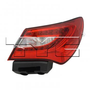2014 Chrysler 200 Tail Light Assembly Right TYC 11637100 image 1 of 4