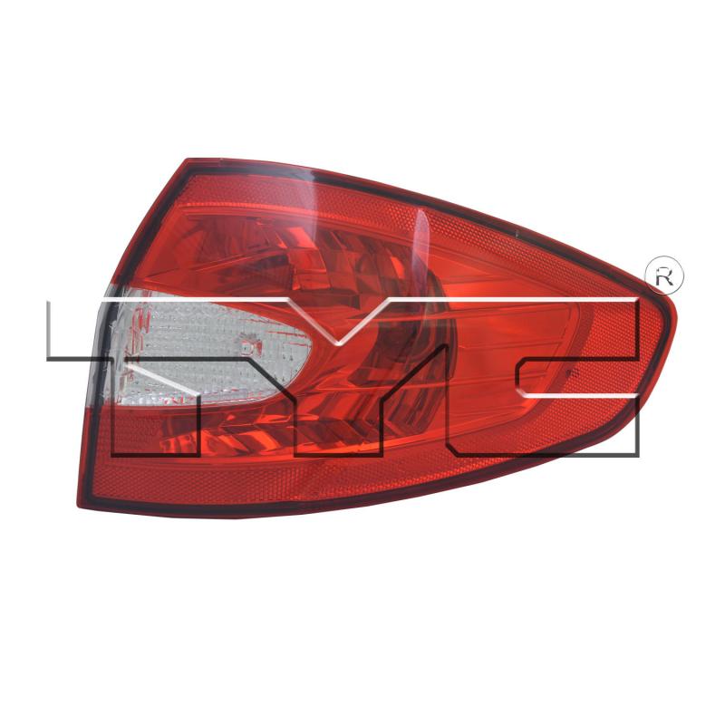 2012 Ford Fiesta Tail Light Assembly