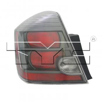 2012 Nissan Sentra Tail Light Assembly Left TYC 11638890 image 1 of 4